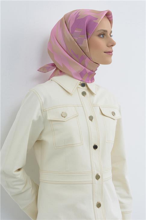 Armine  Saf İpek Sura Eşarp 9507D 58