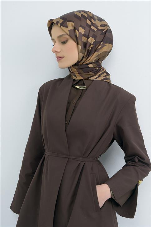 Armine  Saf İpek Twill Eşarp 9507D 02