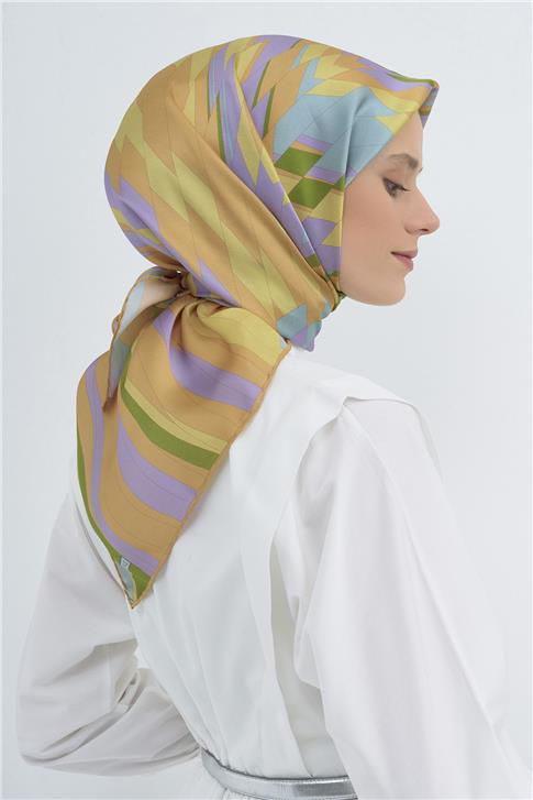 Armine  Saf İpek Twill Eşarp 9507D 50