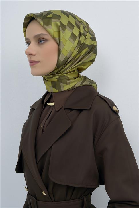Armine  Saf İpek Twill Eşarp 9507D 52