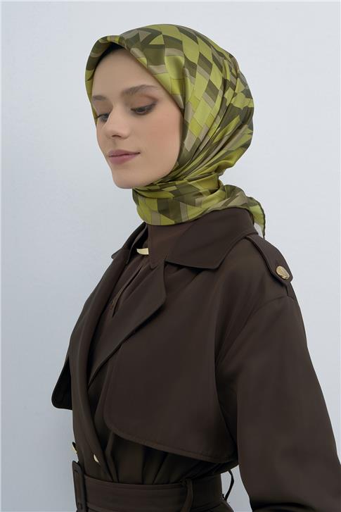 Armine  Saf İpek Twill Eşarp 9507D 52