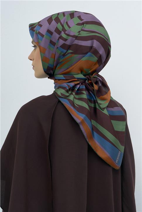 Armine  Saf İpek Twill Eşarp 9507D 53