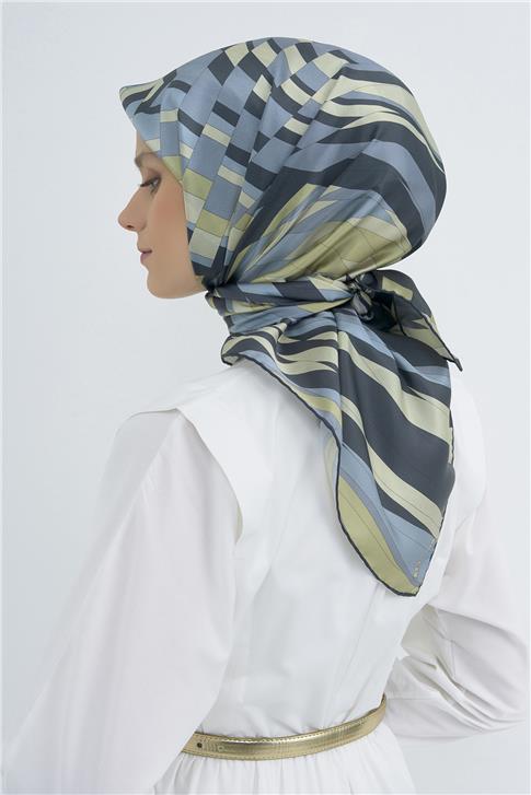 Armine  Saf İpek Twill Eşarp 9507D 55