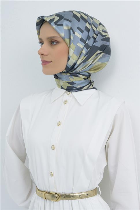 Armine  Saf İpek Twill Eşarp 9507D 55