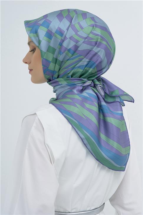 Armine  Saf İpek Twill Eşarp 9507D 57