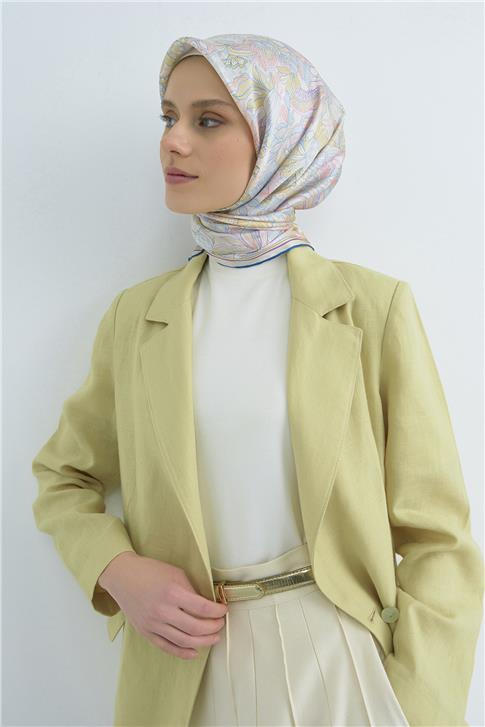 Armine  Saf İpek Twill Eşarp 9508D 32
