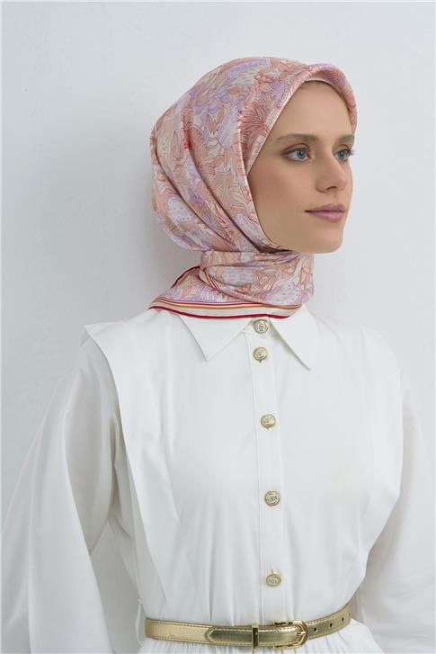 Armine  Saf İpek Twill Eşarp 9508D 56