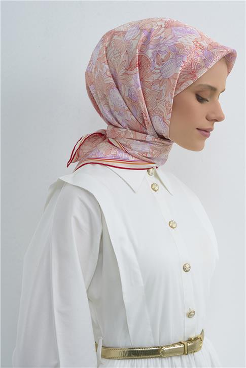 Armine  Saf İpek Twill Eşarp 9508D 56