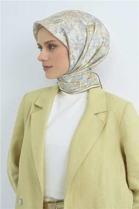 Armine  Saf İpek Twill Eşarp 9508D 80