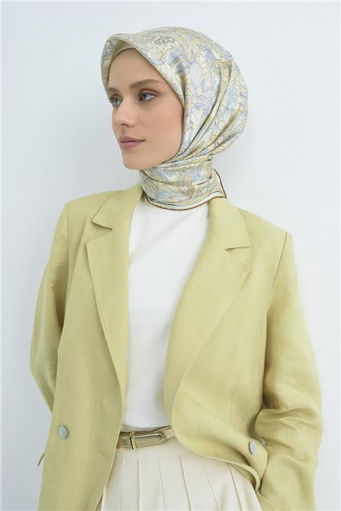 Armine  Saf İpek Twill Eşarp 9508D 80