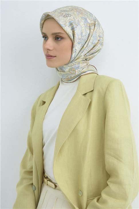 Armine  Saf İpek Twill Eşarp 9508D 80