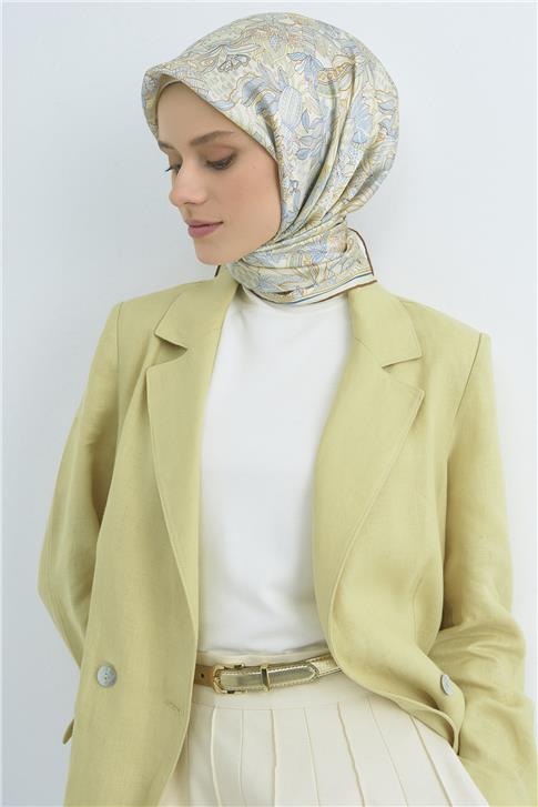 Armine  Saf İpek Twill Eşarp 9508D 80