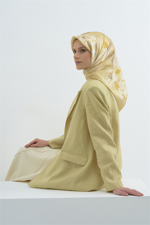 Armine  Saf İpek Twill Eşarp 9509D 07