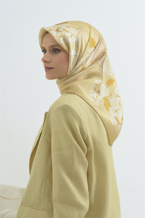 Armine  Saf İpek Twill Eşarp 9509D 07