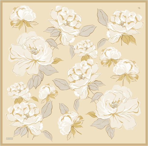 Armine  Saf İpek Twill Eşarp 9509D 07