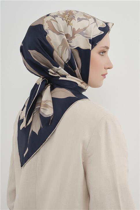 Armine  Saf İpek Twill Eşarp 9509D 10