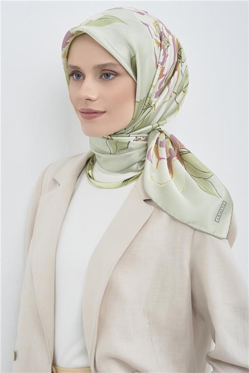 Armine  Saf İpek Twill Eşarp 9509D 33