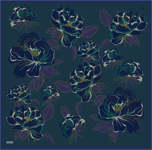 Armine  Saf İpek Twill Eşarp 9509D 50