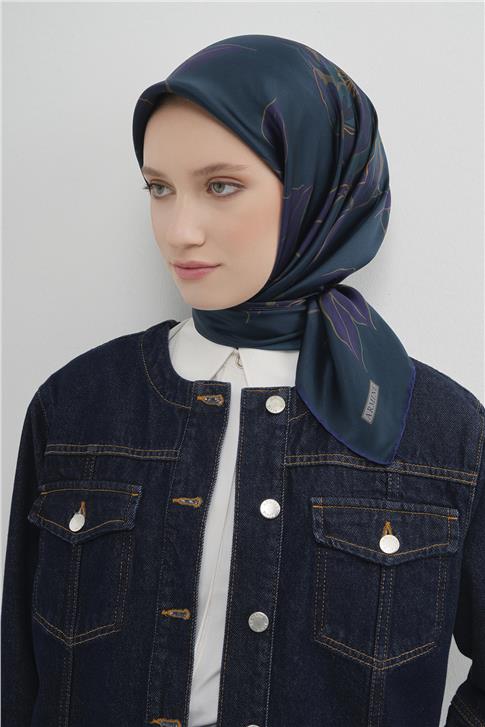 Armine  Saf İpek Twill Eşarp 9509D 50