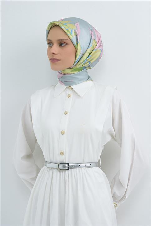 Armine  Saf İpek Twill Eşarp 9509D 80