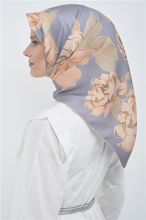 Armine  Saf İpek Twill Eşarp 9509D 81