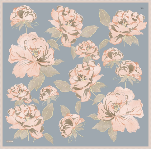 Armine  Saf İpek Twill Eşarp 9509D 81