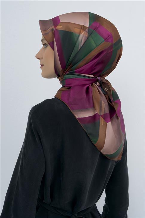 Armine  Saf İpek Sura Eşarp 9510D 84