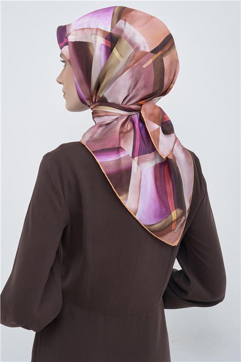 Armine  Saf İpek Twill Eşarp 9510D 33