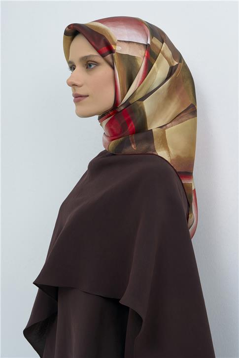 Armine  Saf İpek Twill Eşarp 9510D 36
