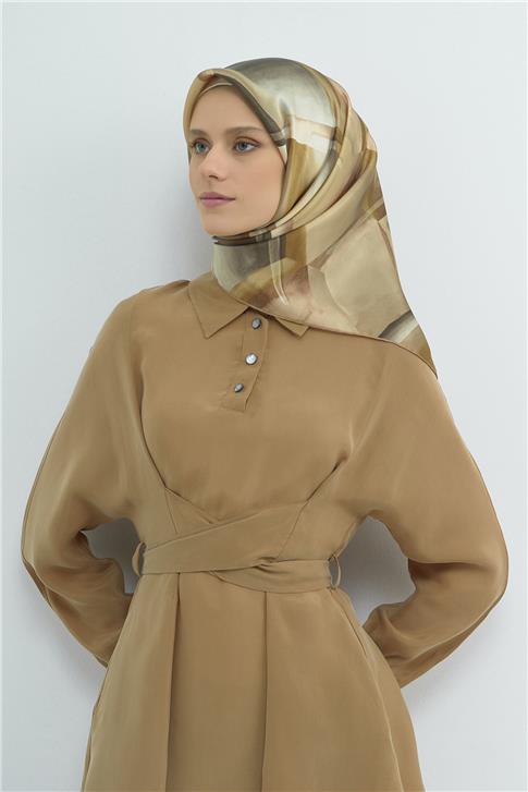 Armine  Saf İpek Twill Eşarp 9510D 53