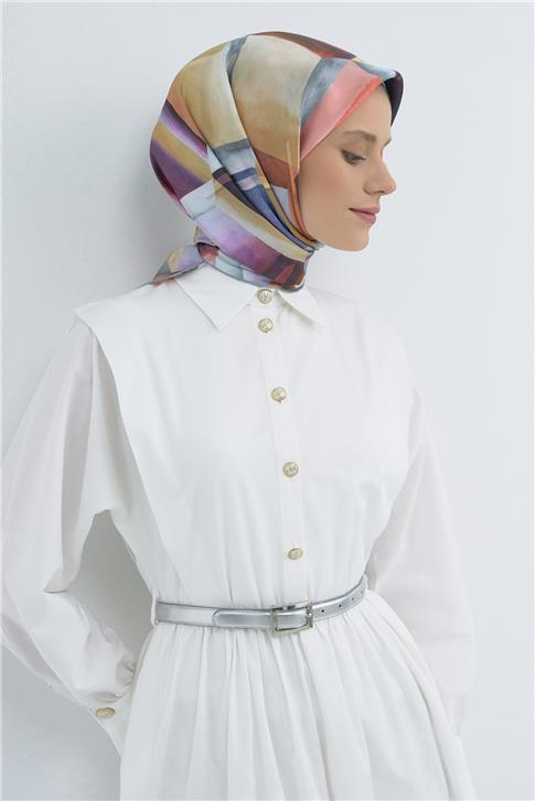 Armine  Saf İpek Twill Eşarp 9510D 80
