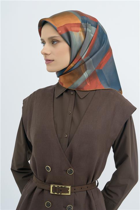 Armine  Saf İpek Twill Eşarp 9510D 83