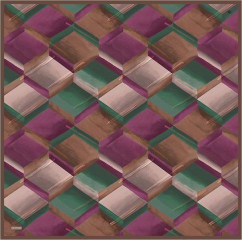 Armine  Saf İpek Twill Eşarp 9510D 84