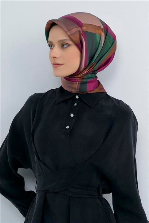 Armine  Saf İpek Twill Eşarp 9510D 84