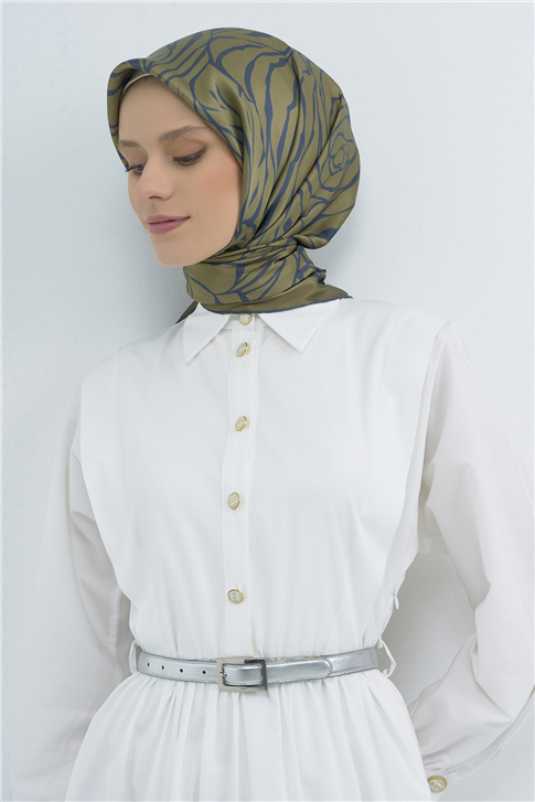 Armine Saf İpek Sura Eşarp 9511D 08
