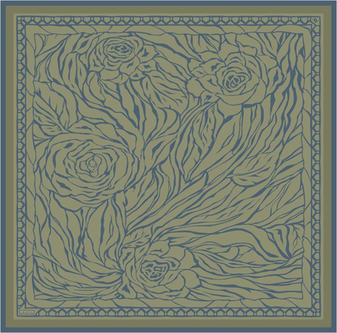 Armine  Saf İpek Twill Eşarp 9511D 08