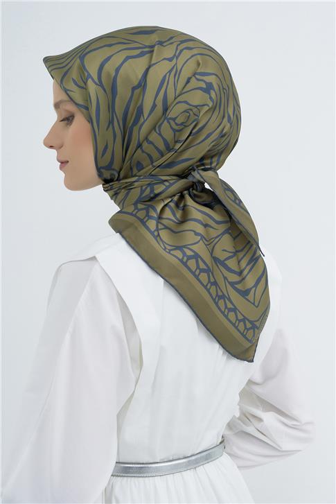 Armine  Saf İpek Twill Eşarp 9511D 08