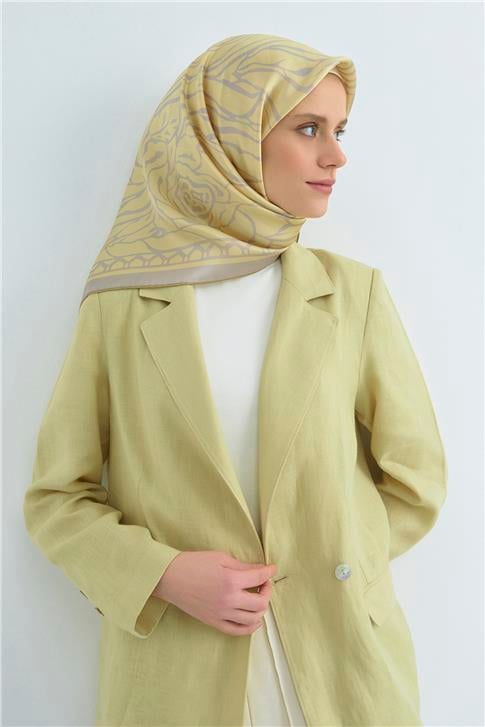 Armine  Saf İpek Twill Eşarp 9511D 34