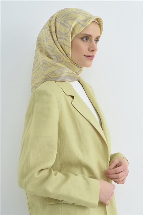 Armine  Saf İpek Twill Eşarp 9511D 34