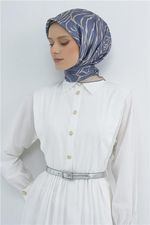 Armine  Saf İpek Twill Eşarp 9511D 58