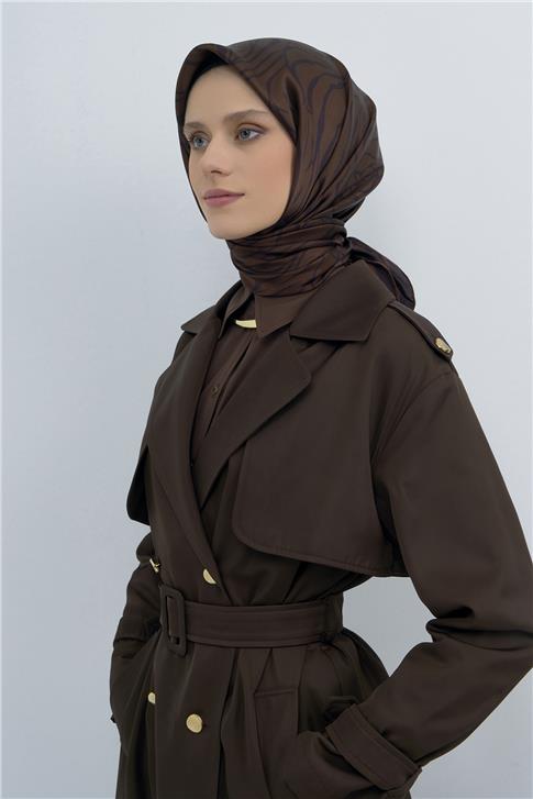 Armine  Saf İpek Twill Eşarp 9511D 80