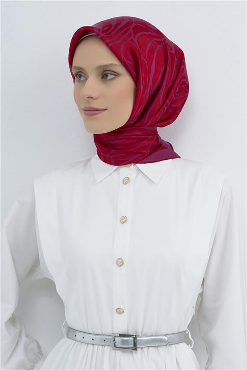 Armine  Saf İpek Twill Eşarp 9511D 82
