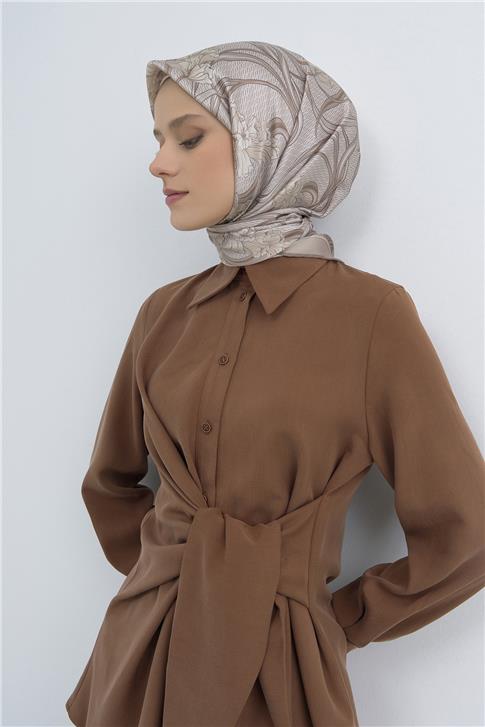 Armine  Saf İpek Sura Eşarp 9512D 01