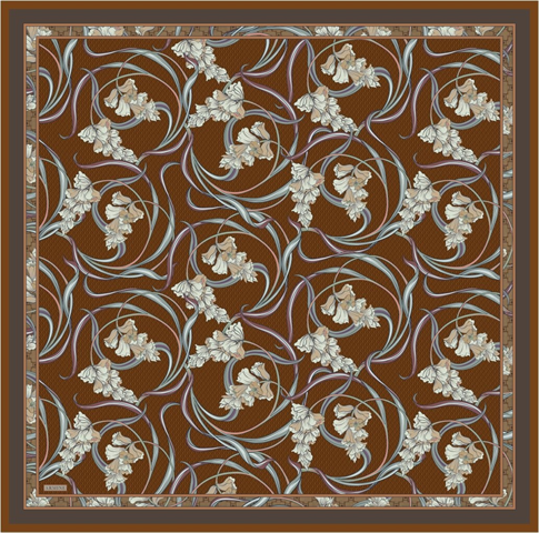 Armine  Saf İpek Sura Eşarp 9512D 54