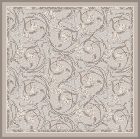 Armine  Saf İpek Twill Eşarp 9512D 01