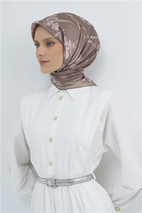 Armine  Saf İpek Twill Eşarp 9512D 06