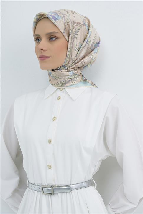Armine  Saf İpek Twill Eşarp 9512D 31