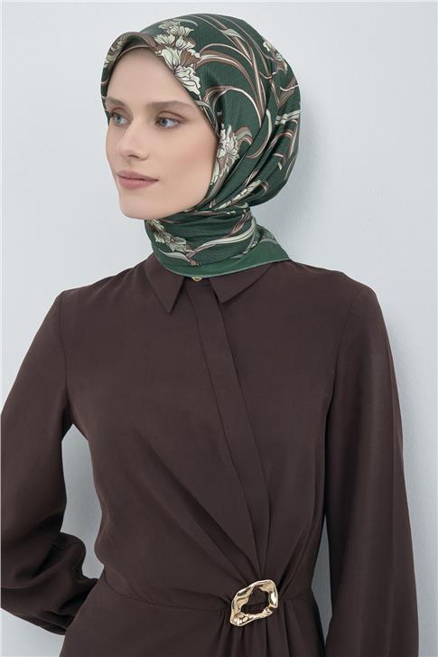 Armine  Saf İpek Twill Eşarp 9512D 51