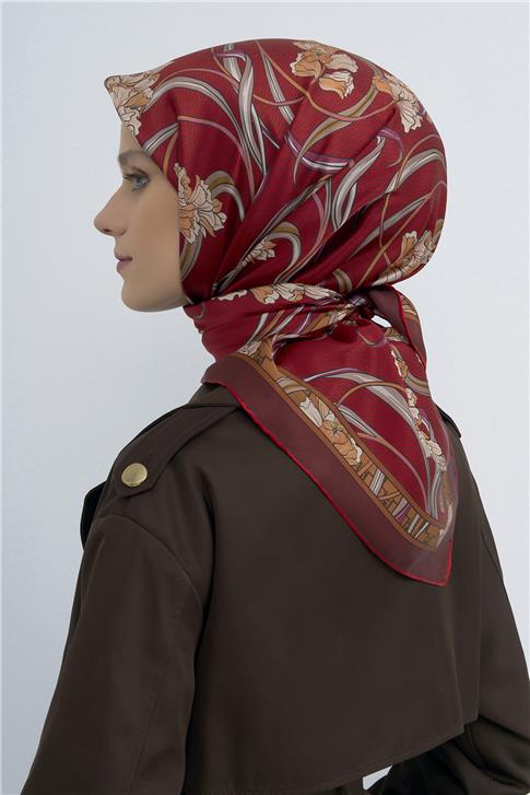 Armine  Saf İpek Twill Eşarp 9512D 53