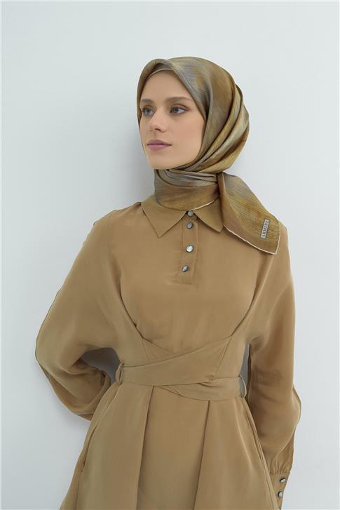 Armine  Saf İpek Twill Eşarp 9513D 37